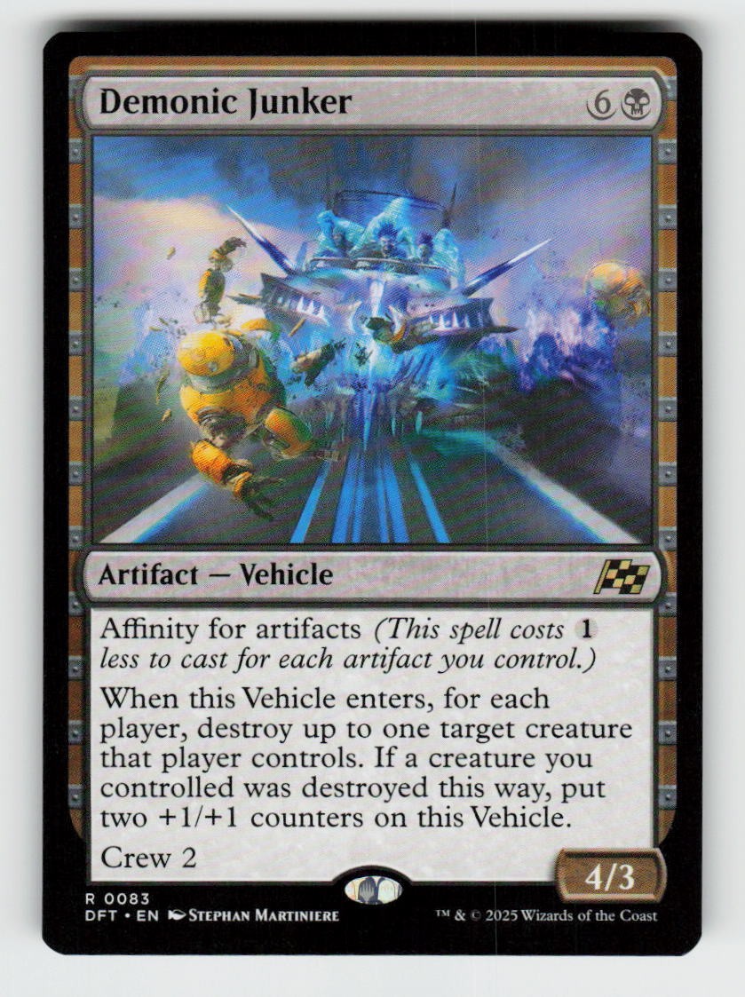 Demonic Junker 83 Rare Prerelease Cards Magic: The Gathering Foil Near Mint