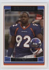 2006 Topps Elvis Dumervil #328 8sr