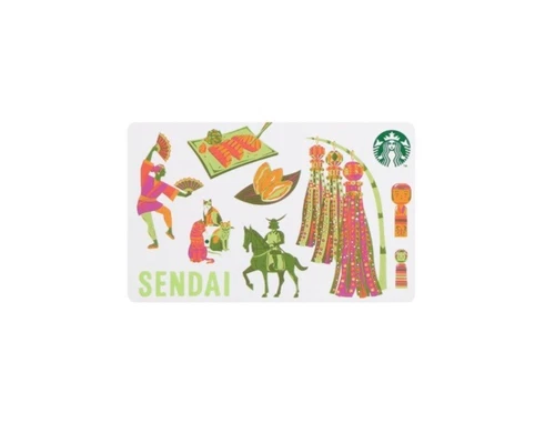 #NEW 2026 STARBUCKS JAPAN DISCOVERY SERIES SENDAI STARBUCKS CARD FREE SHIPPING