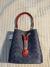 Coach Rowan Bucket Bag Signature Canvas