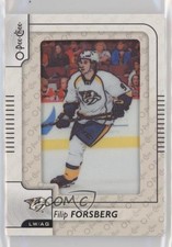 2017-18 O-Pee-Chee Manufactured Patch Filip Forsberg #P-17 Patch 4wd