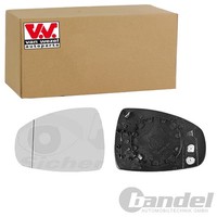 Van Wezel Spiegelglas AsphÄRisch Beheizbar Links Passend FüR Audi A1