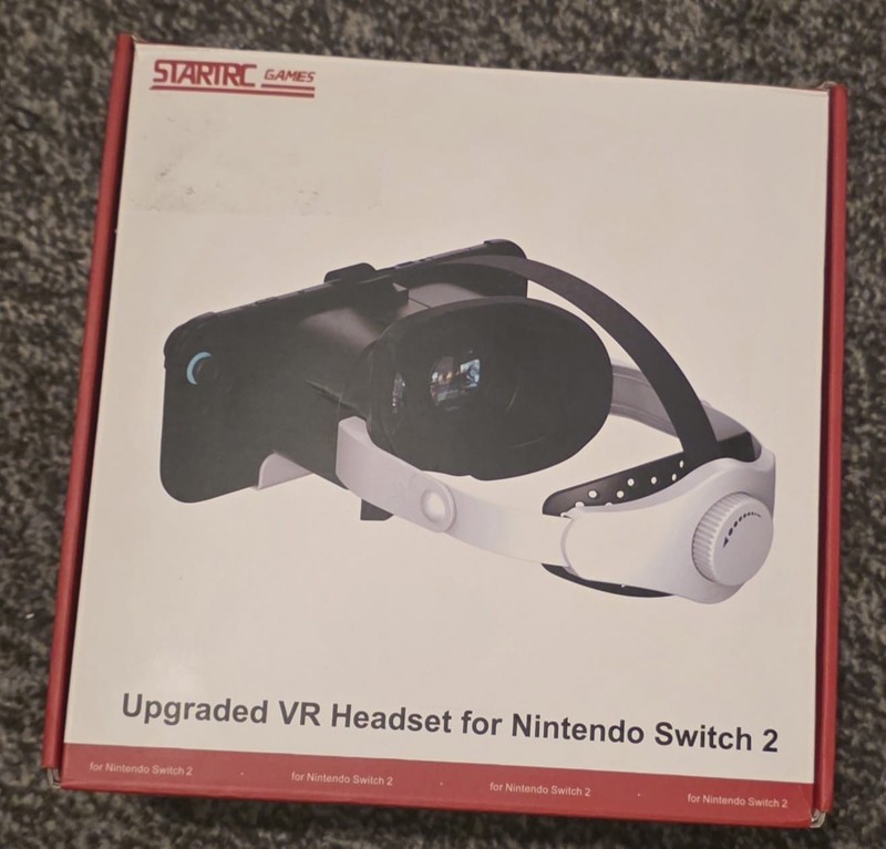 Upgraded VR Headset for Nintendo Switch 2 (2025), Virtual Reality VR Glasses