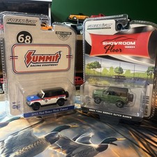 GREENLIGHT '22 Ford Bronco Black Diamond & '23 Ford Bronco Outer Banks !BUNDLE!