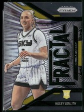 2025 Panini Prizm WNBA #15 Hailey Van Lith Fractal