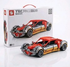 Sembo 8415 Oldtimer Sport Auto Bausatz Modell 720 Klemmbausteine