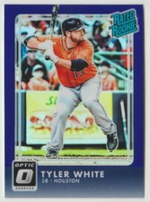 2016 Donruss Optic Purple #51 Tyler White RC Baseball Card Houston Astros