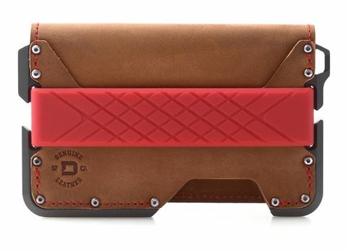 Dango D01 Dapper doppelfaltbare Geldbörse (Made in USA) - schwarz/braun/grün/schiefergrau - Bild 12 von 12