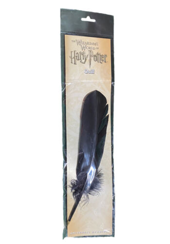 The Wizarding World of Harry Potter - Black Feather Quill Pen - Rare Brand New - Picture 8 of 13