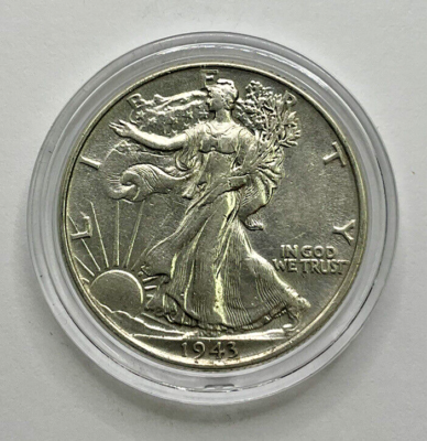 （希少）ハーフドルCOIN 1943 銀貨 1943 Silver Walking Liberty Half Dollar AU | eBay