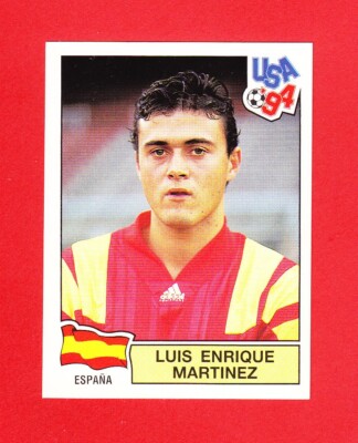 Autocollant Panini Luis Enrique - Coupe Du Monde France 98