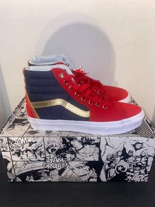 captain marvel vans size 7