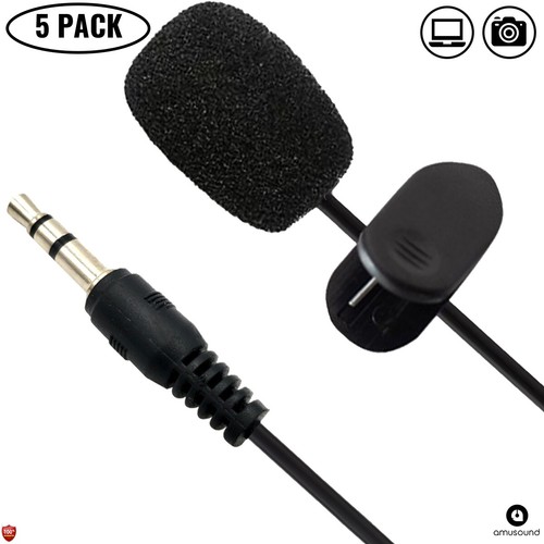 Buy 5pc Mini Recording Lavalier Lapel 