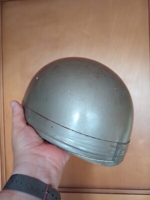 Vintage BRITISH EVEROAK MOTORCYCLE RETRO helmet (Pudding Bowl)  1950/60s-Lovely UK