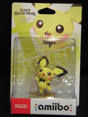Nintendo amiibo Pichu Pokemon Super Smash Bros. Japan NEW