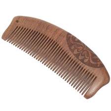 Natural Sandalwood Comb Household Hair Care Scalp Massage Comb Wooden Comb