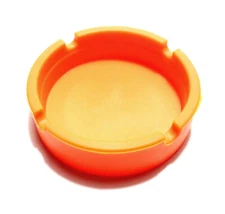 Orange ashtray portable ashtray orange silicone ashtray High heat resistant 
