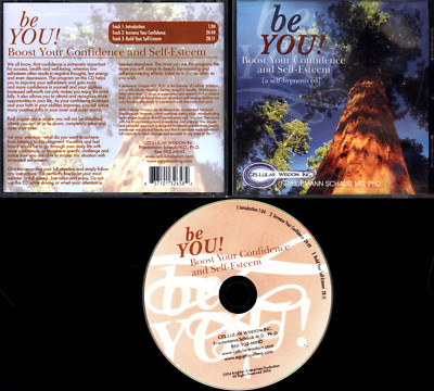 FRIEDEMANN SCHAUB BE YOU BOOST YOUR CONFIDENCE & SELF-ESTEEM SELF HYPNOSIS CD