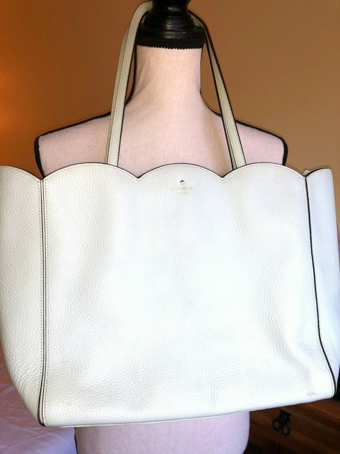 kate spade pink scallop tote
