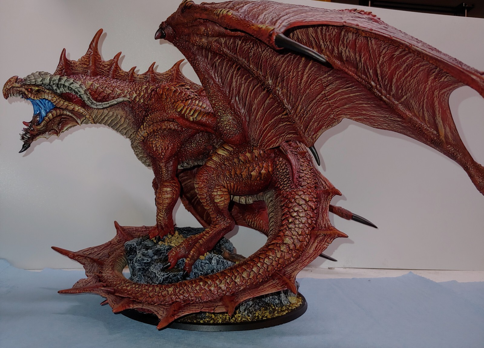 Red Dragon miniature - 3d Printed miniatures- dungeons and dragons