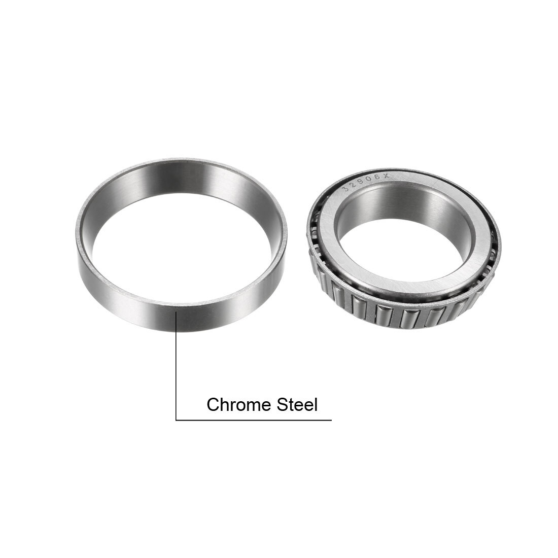 32906x Tapered Roller Bearing Cone and Cup Set 30mm Bore