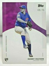 Danny Hultzen 2020 Topps On Demand Rookie Progression PURPLE #'d 9/25 - CUBS RC
