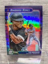 2021 PANINI DONRUSS OPTIC FOTL TIM ANDERSON DIAMOND KINGS PURPLE PANDORA /99