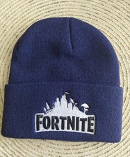 Kids Fortnight Beanie/ Navy Blue