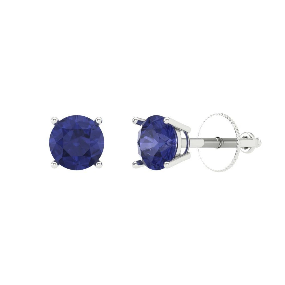 Simulated tanzanite earrings discount