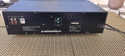 Kenwood KX 3050 Stereo Singolo Cassette Deck Nero 2 Anni di Garanzia Revisionato - Foto 4 di 8