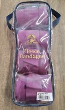Purple Cottage Craft Set Of 4 Fleece Bandages CAL 2171