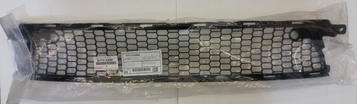 Lx1036114c Bumper Cover Grille Fits 2016-2016 Lexus Is200t