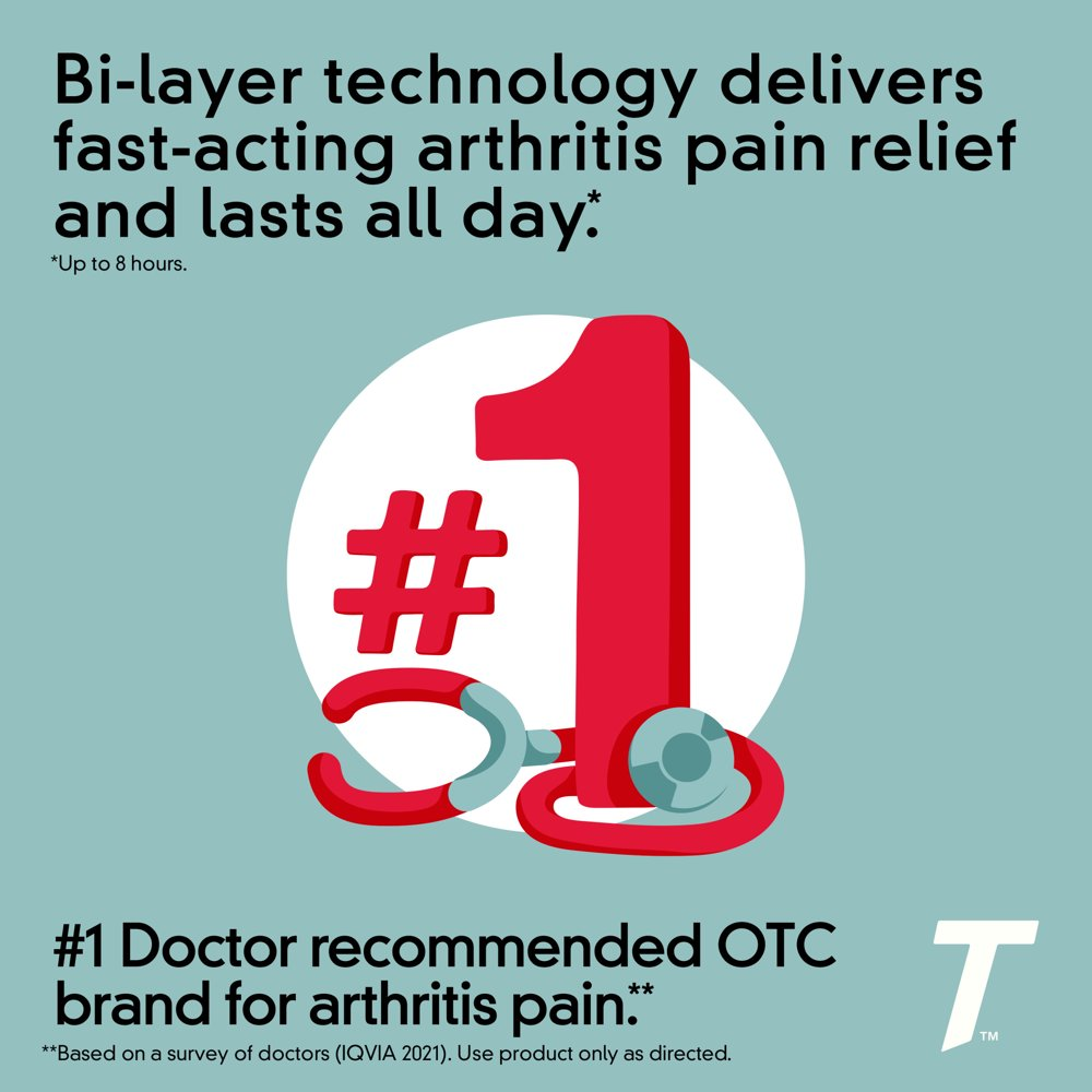 Tylenol 8 Hour Arthritis & Joint Pain Acetaminophen Tablets, 24 ct eBay