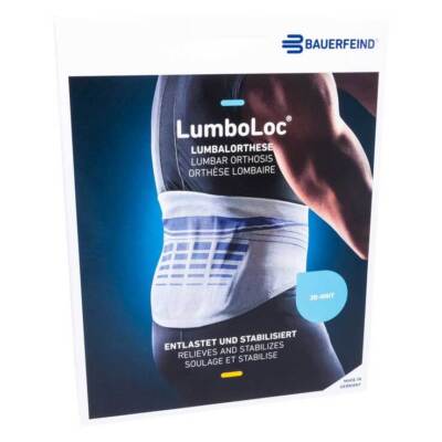 Lumboloc Rückenstütz Bandage Größe 4 titan · 1 St · PZN 01286599