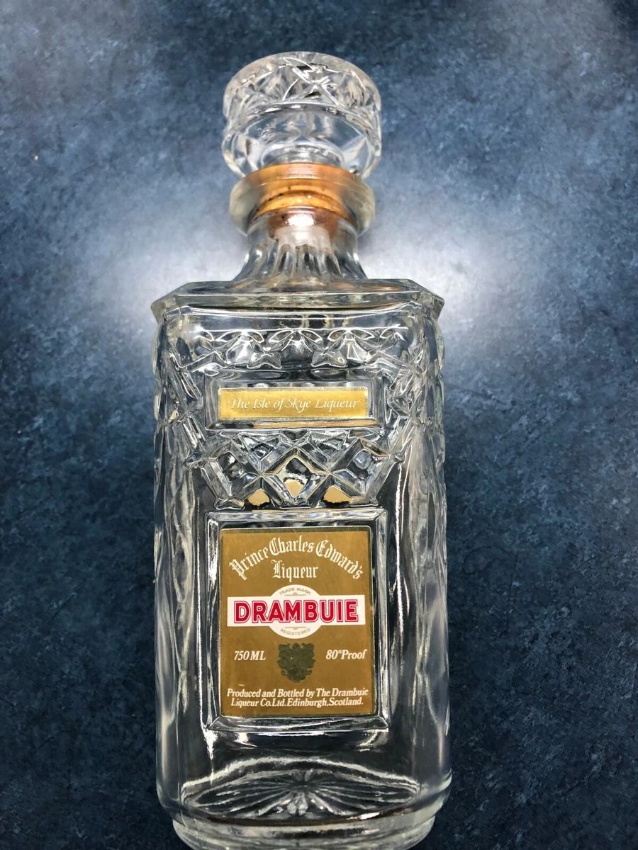 Vintage Drambuie Decanter Bottle Lead Crystal & PATRON SILVER TEQUILA  Bottle | eBay