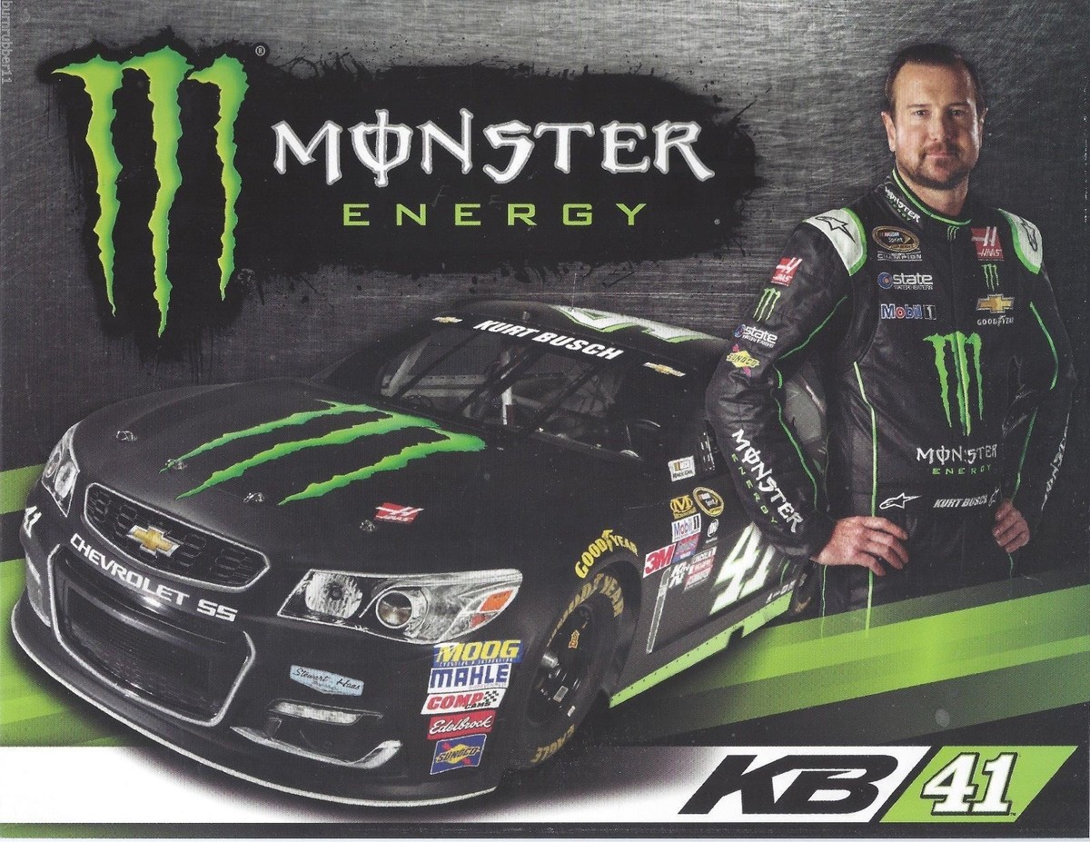 k*i様 Monster Energy NASCAR Cup Series ジャ 2016 KURT BUSCH 