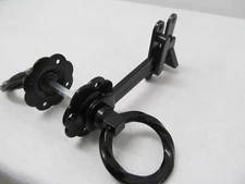 Twisted Gate Ring Latch Decorative Vintage Style Opens from Both Sides