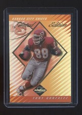 2000 LEAF LIMITED TONY GONZALEZ LIMITED EDITION REFRACTOR #D 24/35 BRADY RC YEAR