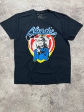 Vintage Blondie Debbie Harry Graphic Band T-Shirt Black Size L