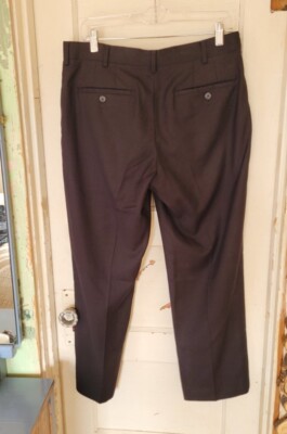 Apt 9 Modern Fit Black Slacks Dress Pants Size 32 Extra Short | eBay