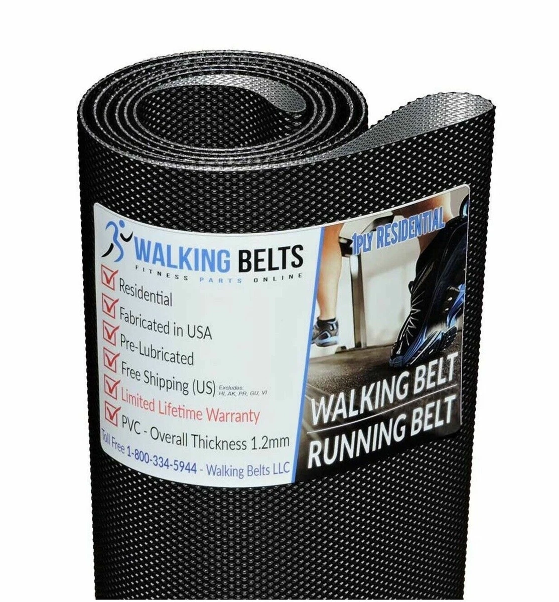 Walking Belts LLC 24885C0 NordicTrack C 960I Treadmill Walking