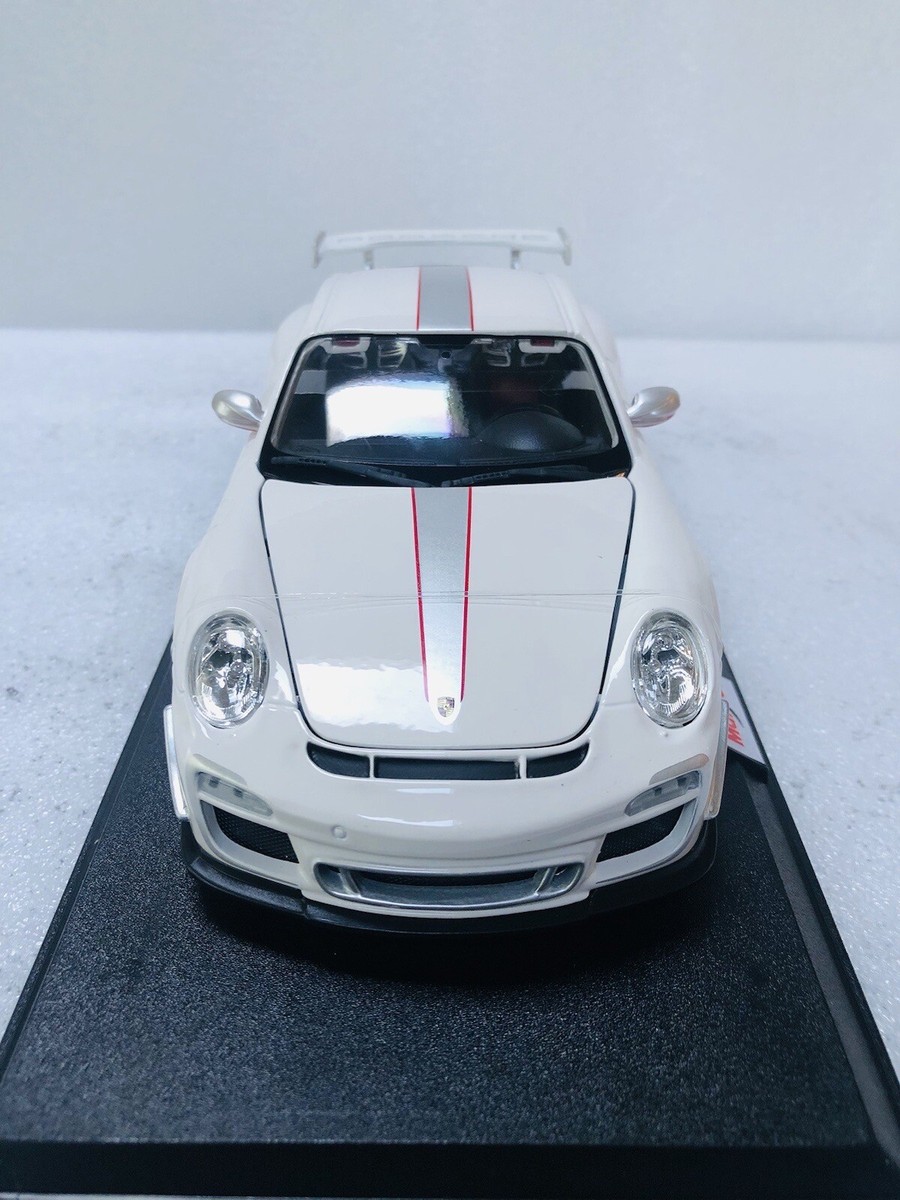 Porsche 911 GT3 RS 4.0 1/18 ホワイト Maisto Special Edition Series 1:18 Scale Die Cast Car Set