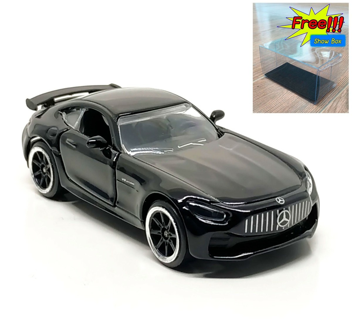 Majorette Mercedes Benz AMG GT R Black 1:61 (3 inches) no Package