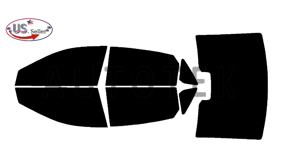 Оконная пленка PreCut для всех сторон любой оттенок абажур для седана Chevrolet Impala 2014-2020 - Изображение 2 из 4