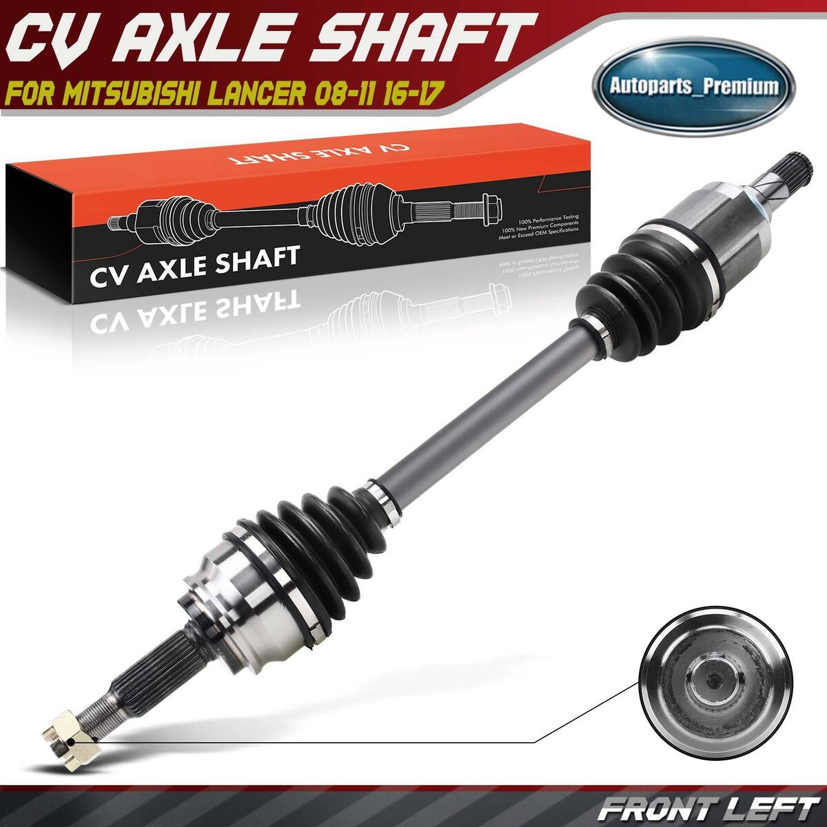 CV Axle Shaft Assembly for Mitsubishi Lancer 2008-2011 2016 CV Axle Shaft Assembly for Mitsubishi Lancer 2008-2011 2016