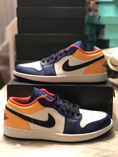 yellow black and white jordan 1 grade school