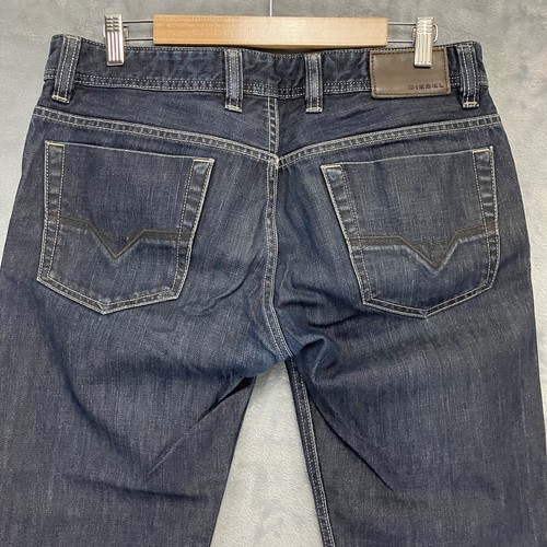 Diesel Viker-R-Box Jeans Mens W31 L32 Regular Blue Denim Wash 0088Z - Picture 8 of 14
