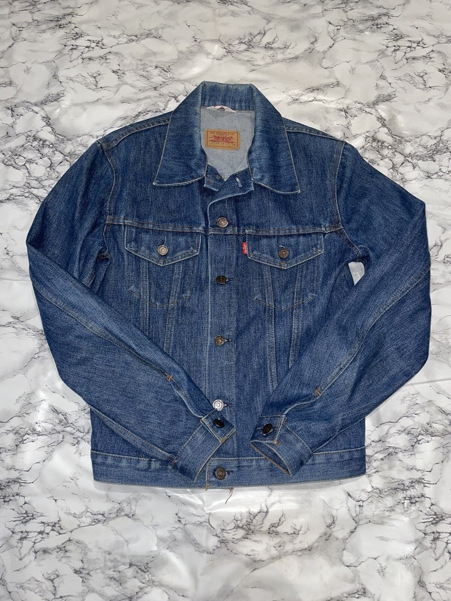LEVI’S / 70's 70662 denim jacket Vintage 70s Levi's Denim Trucker Jean Jacket 70500 02 17