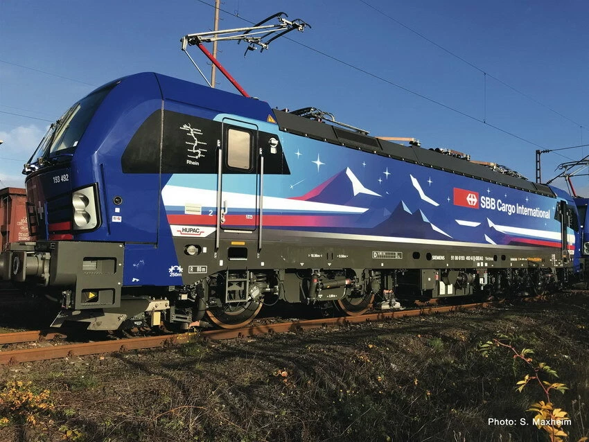 Fleischmann N 739390 Vectron Br 193 Hupac / SBB EP VI Sound New Sound 1:160