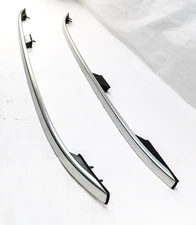 2012 MERCEDES ML350 (W166) TOP LEFT & RIGHT ROOF RACK RAIL SET 2 (SILVER)
